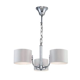 MELODY CSILLÁR 3XE27 FEHÉR/KRÓM