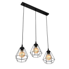 HEIDI FÜGGESZTÉK 3XE27 FEKETE