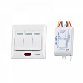   Digitális rádiófrekvenciás kapcsoló , 220V , 3 UTAS ON/OFF