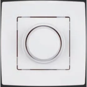   Fali kapcsoló , dimmer , 230V AC , 3-300 Watt , fehér színű