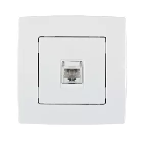 CITY SZÁMÍTÓGÉP CSATLAKOZÓ CAT.6 FEHÉR METÁL