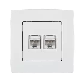 CITY SZÁMÍTÓGÉP ALJZAT (DUPLA), FEHÉR METÁL