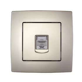 CITY SZÁMÍTÓGÉP CSATLAKOZÓ CAT.6 PEZSGŐ METÁL