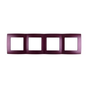 CITY NÉGYES KERET PANEL, BORDÓ METÁL