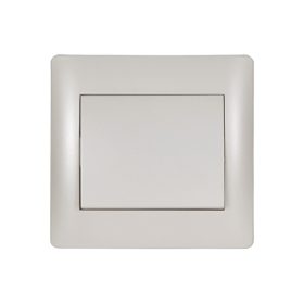 RHYME EGY PÓLUSÚ KAPCSOLÓ FEHÉR METÁL