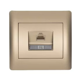   RHYME SZÁMÍTÓGÉP HÁLÓZATI ALJZAT (CAT6e) PEZSGŐ METÁL