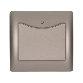 RHYME HOTELKÁRTYA OLVASÓ KAPCSOLÓ SZÜRKE METÁL