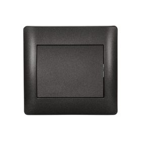 RHYME EGY PÓLUSÚ KAPCSOLÓ GRAFIT METÁL