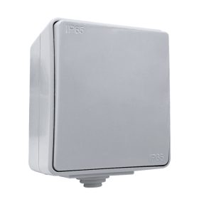 EGY PÓLUSÚ KAPCSOLÓ IP65 SZÜRKE