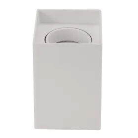   Spotlámpa négyzet alakú műanyag max 10w, GU10, fehér, Optonica, 2003