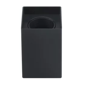   Spotlámpa négyzet alakú műanyag max 10w, GU10, fekete, Optonica, 2004