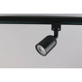   Sínrendszer 1 fázisú GU10 foglalattal, fekete, Optonica, 2020