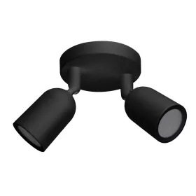 Reflektor lámpatest műanyag 2*GU10, fekete, Optonica, 2024