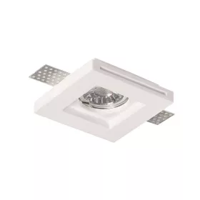   Mennyezeti szerelés, szegély nélküli, süllyesztett, GU10, fehér, Optonica, 2061