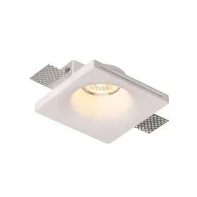   Mennyezeti lámpatest, szegély nélküli, süllyesztett, fehér, GU10, Optonica, 2063