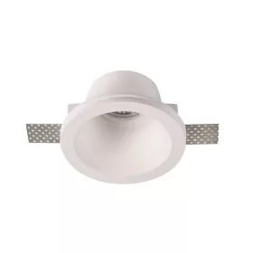   Mennyezeti spotlámpa, süllyesztett, kerek, keret nélküli, GU10, fehér, Optonica, 2069
