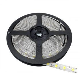   LED szalag , kültéri , 5050 , 60 led/m , 14,4 Watt/m , hideg fehér , szilikon bevonat