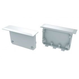 Végzáró INSO alumínium profilhoz , fehér