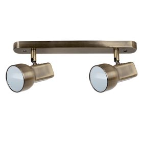 JIM SPOT 2XE27 ANTIK SÁRGARÉZ L360MM