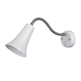 SAM SPOT 1XE27 FEHÉR KULCCSAL