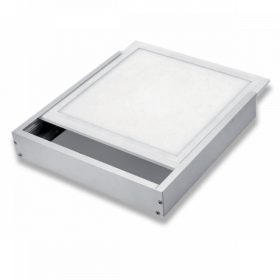   Led panel , beépítő keret , magasított , szerelhető , 600x600x65 mm , fehér , Elmark