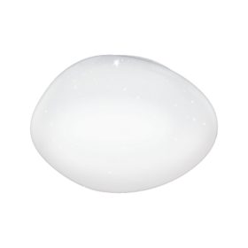   LED panel , 3x7.2W , CCT , dimmelhető , kristály hatású , 43 cm , fehér , EGLO Connect.Z , Zigbee , SILERAS-Z , 900128