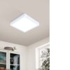 LED panel , falon kívüli , 16.5W , CCT , dimmelhető , 21 x 21 cm , négyzet , fehér , IP44 , EGLO Connect.Z , Zigbee , FUEVA-Z , 900104