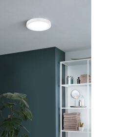   LED panel , falon kívüli , 19.5W , CCT , dimmelhető , 28.5 cm , kerek , fehér , IP44 , EGLO Connect.Z , Zigbee , FUEVA-Z , 98843