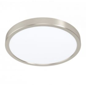   LED panel , falon kívüli , 19.5W , CCT , dimmelhető , 28.5 cm , kerek , matt nikkel , IP44 , EGLO Connect.Z , Zigbee , FUEVA-Z , 98845