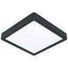 LED panel , falon kívüli , 19.5W , CCT , dimmelhető , 28.5 x 28.5 cm , négyzet , fekete , IP44 , EGLO Connect.Z , Zigbee , FUEVA-Z , 98854