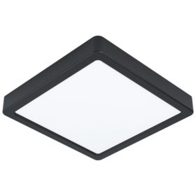   LED panel , falon kívüli , 19.5W , CCT , dimmelhető , 28.5 x 28.5 cm , négyzet , fekete , IP44 , EGLO Connect.Z , Zigbee , FUEVA-Z , 98854