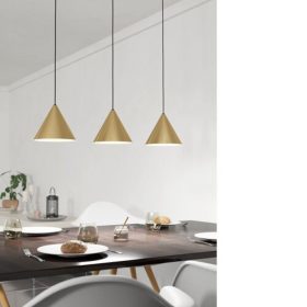   EGLO , 99592 , NARICES , f&uuml;ggeszt&eacute;k , E27 , 3X40W , IP20 , csiszolt s&aacute;rgar&eacute;z, arany