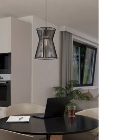   EGLO , 99633 , MASETA , f&uuml;ggeszt&eacute;k , E27 , 1X40W , IP20 , fekete-&aacute;tl&aacute;tsz&oacute;