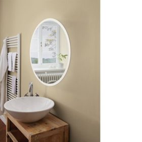   Tükör LED világítással , kerek , 60 cm , 20W , természetes fehér , IP44 , EGLO , BUENAVISTA , 99774