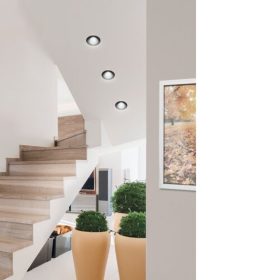   EGLO , 99494 , SALABATE , s&uuml;llyesztett l&aacute;mpa , 4000 K , LED , 6W , Dimmelhető , IP20, IP44 , &aacute;tl&aacute;tsz&oacute;