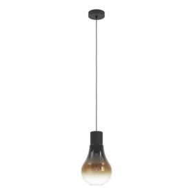   EGLO , 43459 , CHASELY , f&uuml;ggeszt&eacute;k , E27 , 1X40W , IP20 , fekete-barna-&aacute;tl&aacute;tsz&oacute;