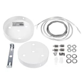 Mennyezeti lemez függőlámpákhoz, fehér, Optonica, 5180