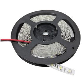   LED szalag , 24 Volt DC , 5050 , 60 led/m , 14,4 W/m , természetes fehér