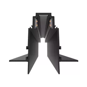   Beépített felületi mágneses sínrendszer - r35 alumínium, fekete, Optonica, 5420