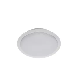   LED panel , 18W , süllyesztett , kerek , hideg fehér , vízvédett , IP65