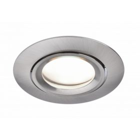   LED lámpatest , spot , billenthető , GU10 , RGB , CCT , dimmelhető , süllyesztett , kerek , matt nikkel , 4.7W , LUTEC CONNECT , SCOP