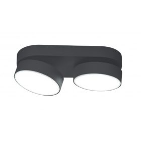   LED lámpatest , 2 x spot , billenthető , 16W , CCT , dimmelhető , fekete , LUTEC CONNECT , STANOS