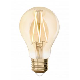   LED lámpa , égő , körte , izzószálas hatás , filament , E27 , 7.5W , dimmelhető , CCT , LUTEC CONNECT