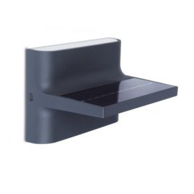   LED lámpatest , oldalfali , napelemes , mozgásérzékelős , 2 irányú , 2.2W , természetes fehér , kültéri , IP54 , LUTEC , TWILL