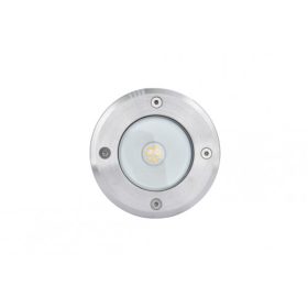   LED lámpatest , taposólámpa , 6.8W , kerek , természetes fehér , kültéri , IP67 , LUTEC , CYDOPS