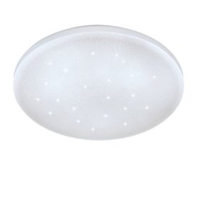   LED lámpatest , mennyezeti/fali , kerek , kristály hatású , 7.4W , természetes fehér , EGLO , FRANIA-S , 33596