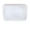 LED lámpatest , mennyezeti , négyzet , kristály hatású , 7W , meleg fehér , EGLO , FRANIA-S , 75472