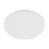 LED lámpa , mennyezeti/fali , 31 cm , 15.6W , természetes fehér , fehér , IP44 , EGLO , POGLIOLA , 75578