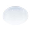 LED lámpa , mennyezeti/fali , 31 cm , 15.6W , természetes fehér , kristály hatású , IP44 , EGLO , POGLIOLA , 75579