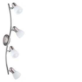   EGLO , 75301 , DAKAR 6 , spot l&aacute;mpa , E14 , 4X4W , IP20 , lakkozott feh&eacute;r